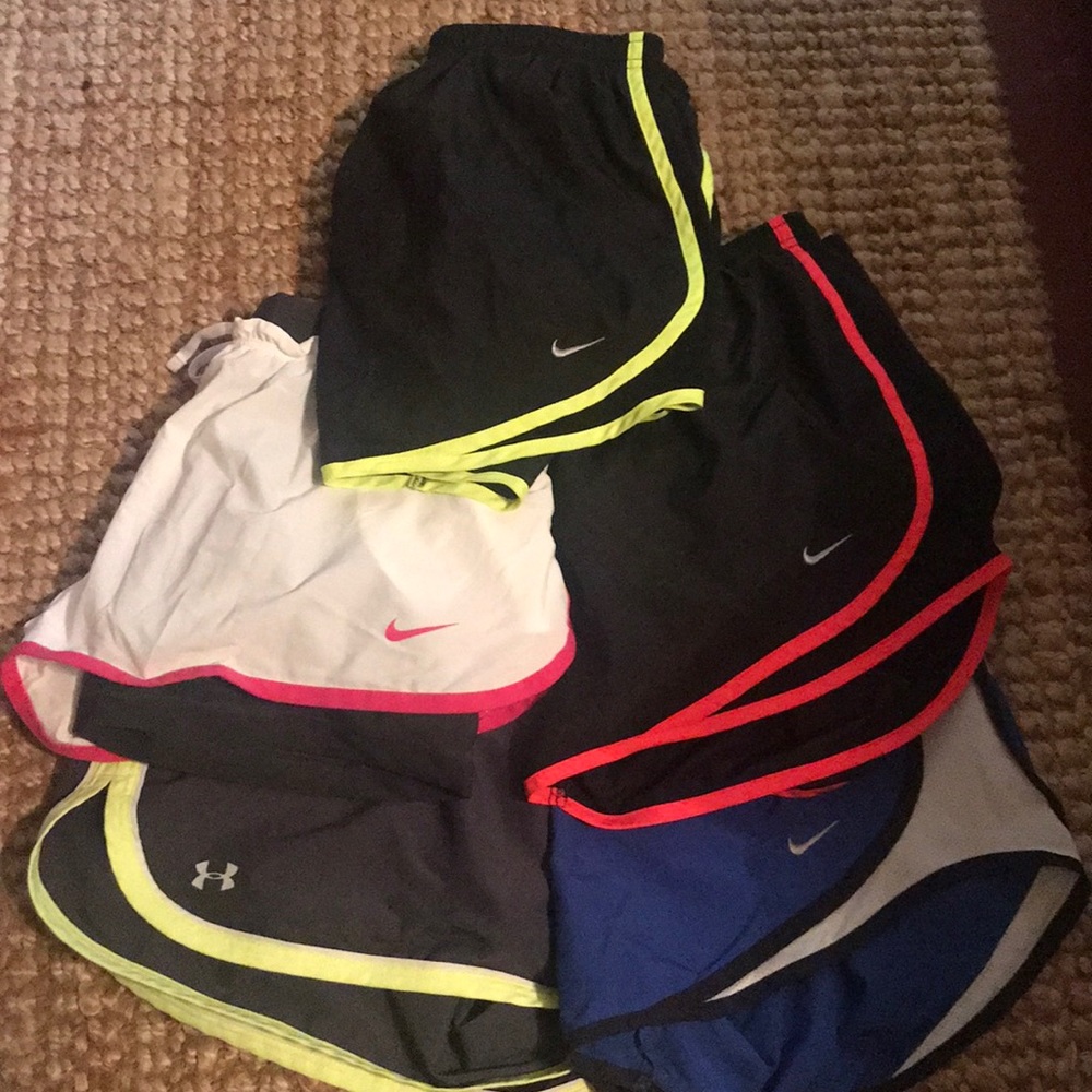 NIKE AND UNDERARMOUR SHORTS